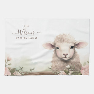 Linge De Cuisine Ferme familiale Mouton rustique