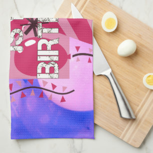 Linge De Cuisine Festive Anniversaire Design : Aujourd'hui est mon 