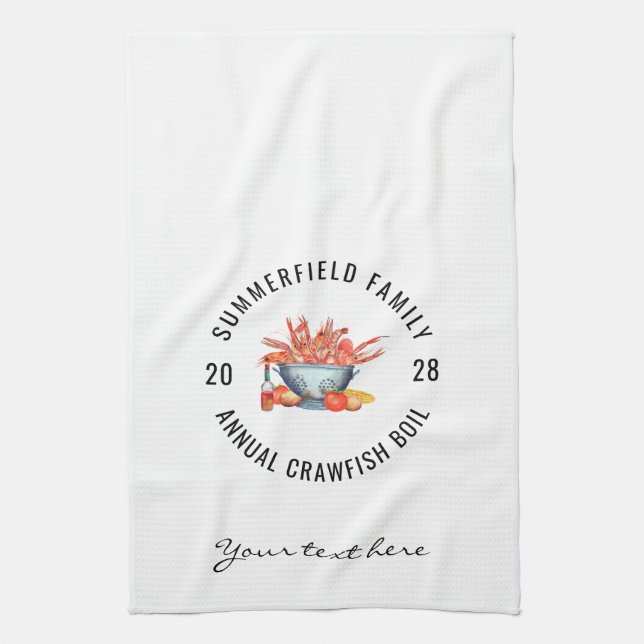 Linge De Cuisine Fête de famille de fruits de mer et de cuisson de  (Vertical)