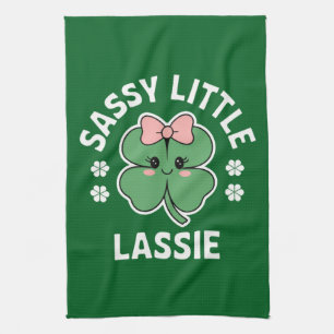 Linge De Cuisine Fête de la Saint-Patrick Petite Fille Sassy Enfant