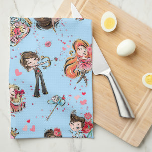 Linge De Cuisine Fête de la Saint Valentin