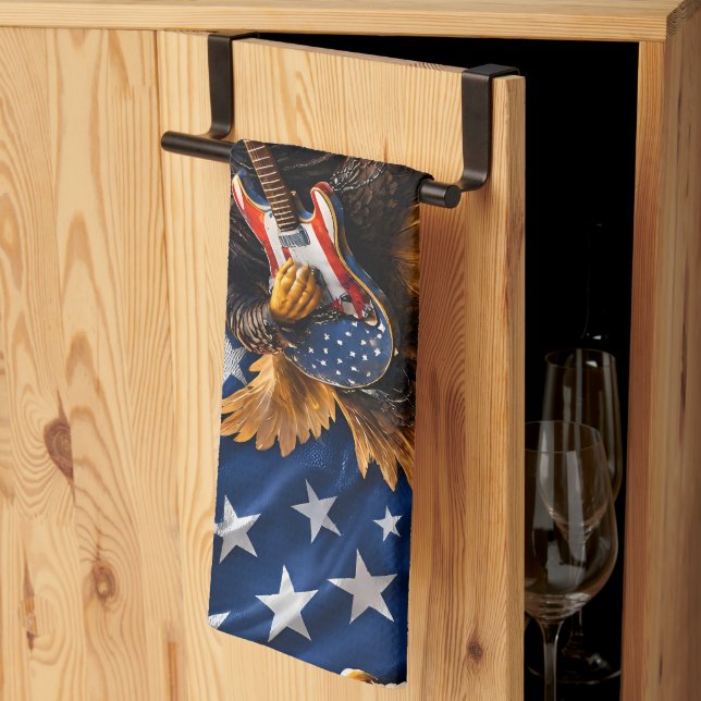 Linge De Cuisine Fête de l'indépendance des États-Unis (Pliage en tiers)