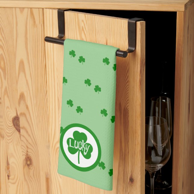 Linge De Cuisine Fête de Saint-Patricks (Pliage en tiers)