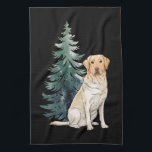 Linge De Cuisine Fête des arbres de Noël de chien Amoureux des chie<br><div class="desc">Fête des arbres de Noël de chien Amoureux des chiens Noël Noël</div>