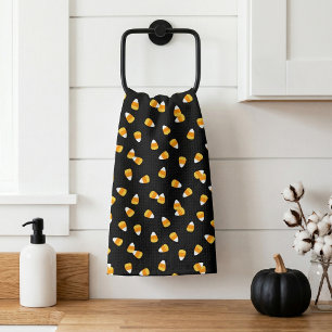 Linge De Cuisine Fête d'Halloween au maïs de bonbon
