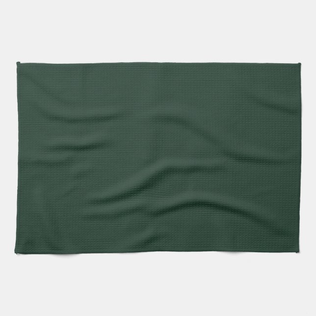 Linge De Cuisine feuillage vert foncé MUSTY FOREST ARRIÈRE - PLANS  (Horizontal)