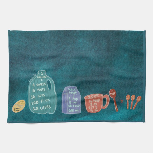 Linge De Cuisine Feuille de référence pour les conversions de mesur (Horizontal)