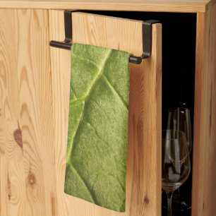 Linge De Cuisine Feuille verte de Rhubarbe biologique