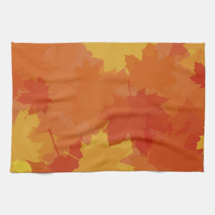 Linge De Cuisine Feuilles automnales