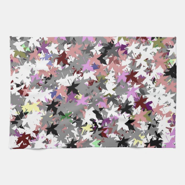 LINGE DE CUISINE FEUILLES D'ARBRE JOLIES (Horizontal)