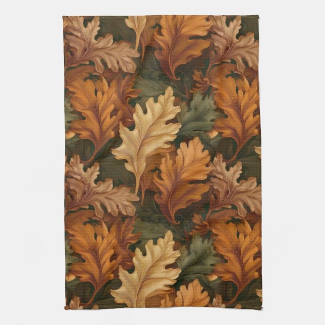 Linge De Cuisine Feuilles d'automne (Vertical)