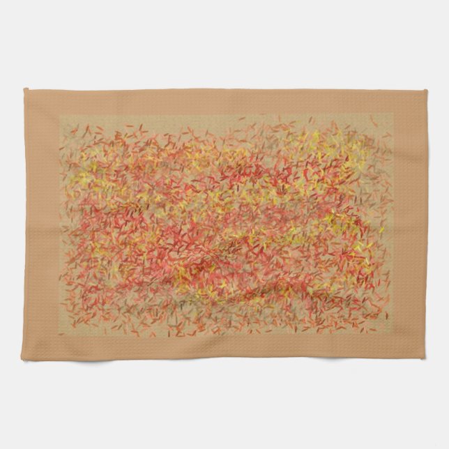 Linge De Cuisine Feuilles d'automne (Horizontal)