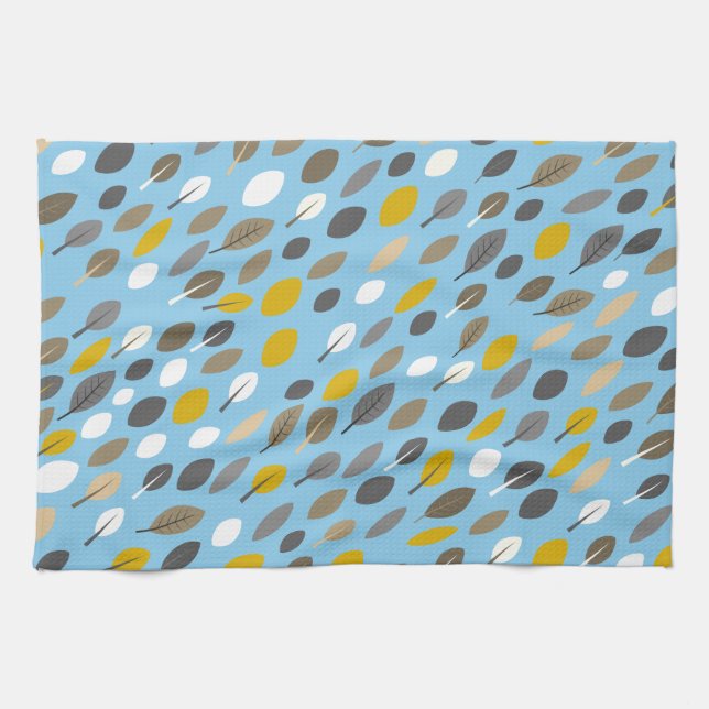 Linge De Cuisine Feuilles d'automne (Horizontal)