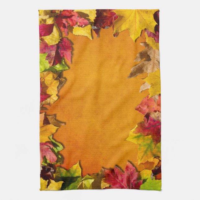 Linge De Cuisine Feuilles d'automne 1 (Vertical)