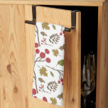 Linge De Cuisine Feuilles d'automne feuillage saint motif de la cou<br><div class="desc">Présentez nos feuilles d'automne et notre serviette de cuisine Holly Foliage, un ajout dynamique et élégant à votre décor de cuisine pour l'automne. Élégance automnale : Décorée d'une riche palette de couleurs automnales, cette serviette de cuisine est dotée d'un motif époustouflant de feuilles d'automne et de feuillage saint, ajoutant une...</div>