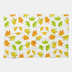 Linge De Cuisine Feuilles d'érable