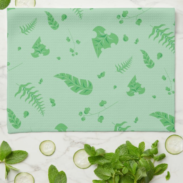 Linge De Cuisine Feuilleté (Plié)