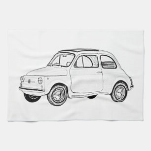 Linge De Cuisine Fiat 500 Topolino