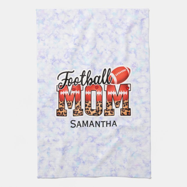 Linge De Cuisine Fier Maman Football - Amateur de Jeu Jour (Vertical)