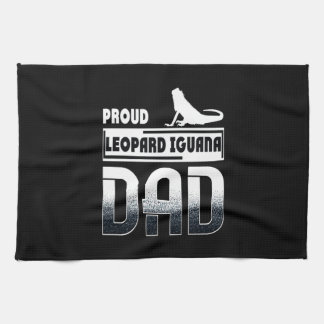 Linge De Cuisine Fière léopard Iguana Papa