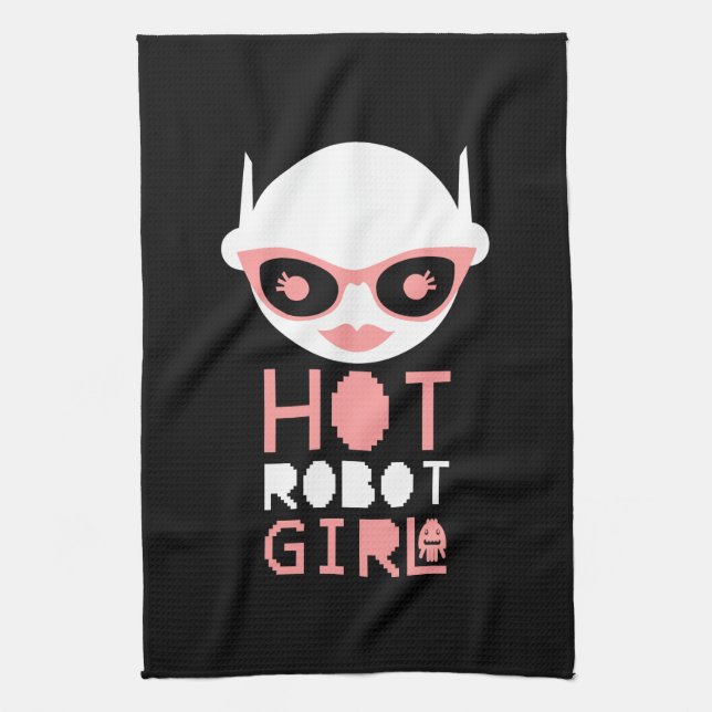Linge De Cuisine fille robot chaude (Vertical)