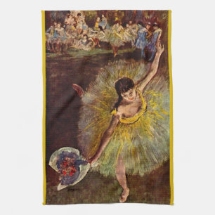 Linge De Cuisine Fin d'un Arabesque par Edgar Degas, Ballet Vintage