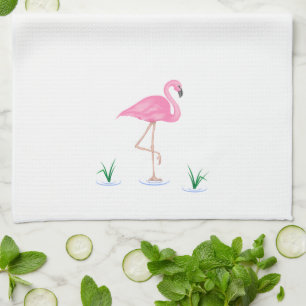 Linge De Cuisine Flamant rose