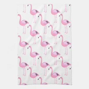 Linge De Cuisine Flamants roses roses 2
