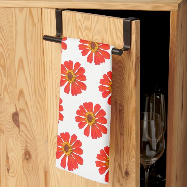 Linge De Cuisine Fleur botanique Coreoposis (Pliage en tiers)