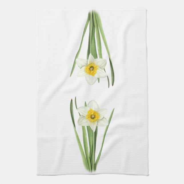 Linge De Cuisine Fleur de jonquil (Vertical)