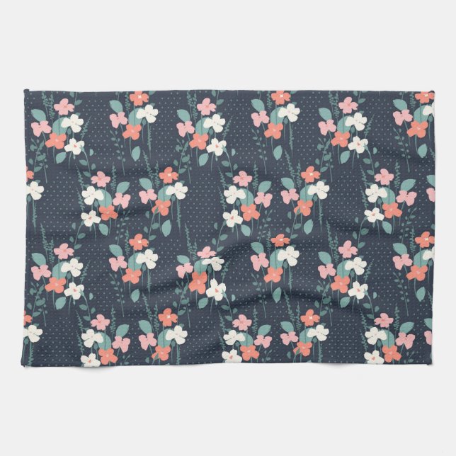 Linge De Cuisine Fleur de lune (Horizontal)