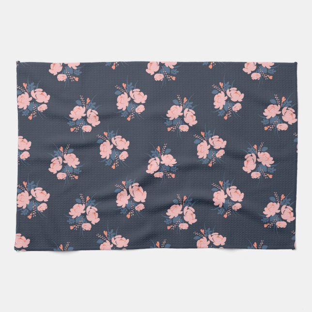 Linge De Cuisine Fleur de pavot (Horizontal)