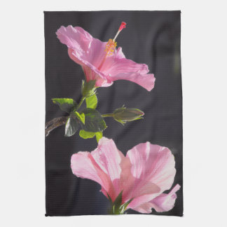 Linge De Cuisine Fleur d'Hibiscus en profil
