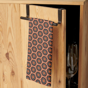 Linge De Cuisine Fleur d'Orange d'Automne