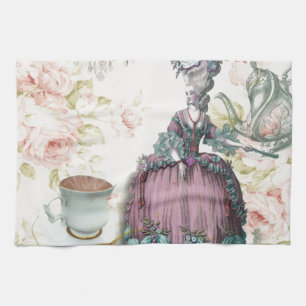 Linge De Cuisine Fleur française Paris Tea Party Marie Antoinette