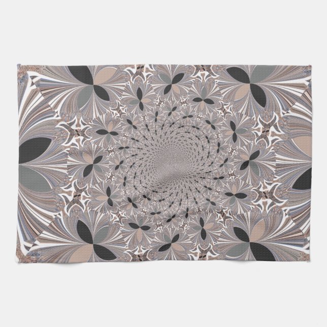 Linge De Cuisine Fleur Inspiration (Horizontal)