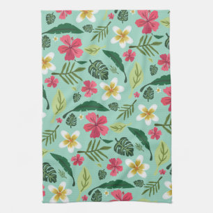 Linge De Cuisine Fleur tropicale 