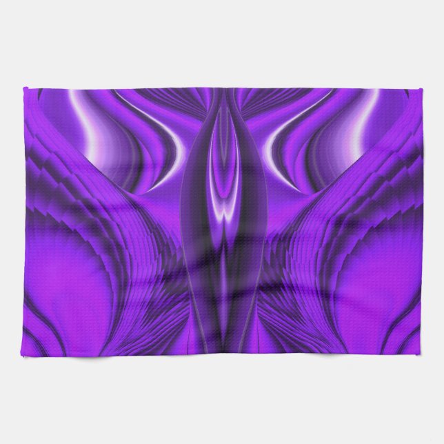 Linge De Cuisine Fleur violet Rainbow Dreams Angel Wings (Horizontal)