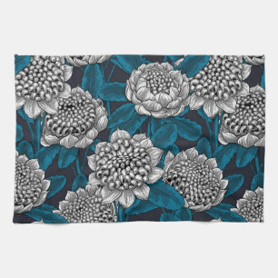 Linge De Cuisine Fleurs blanches de waratah