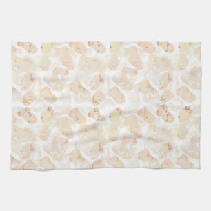 Linge De Cuisine Fleurs côtières décolorées par le soleil - Aquarel