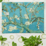 Linge De Cuisine Fleurs d'amandes | Vincent van Gogh<br><div class="desc">Almond Blossoms (1890) de l'artiste néerlandais Vincent van Gogh (1853-1890). Le tableau de Van Gogh's Almond Blossoms présente des fleurs blanches délicates dressées contre un ciel turquoise vibrant, symbolisant une nouvelle vie et un renouveau. Inspiré de l'art japonais, les branches élégantes et les lignes fluides créent un sentiment de sérénité...</div>