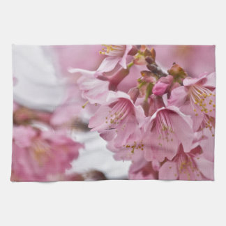 Linge De Cuisine Fleurs de cerisier Sakura rose pâle