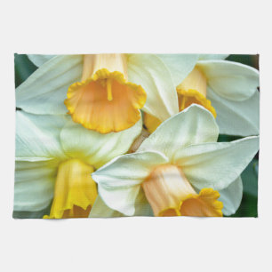 Linge De Cuisine Fleurs de jonquilles jaunes