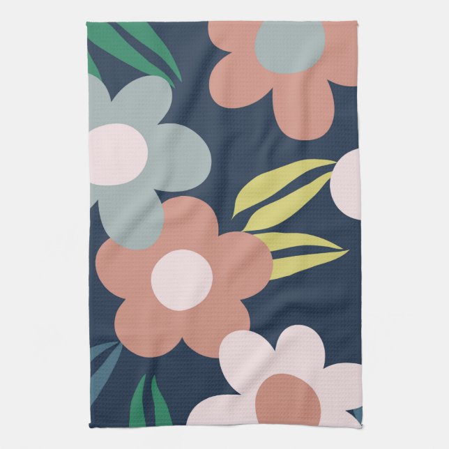 Linge De Cuisine Fleurs de printemps (Vertical)