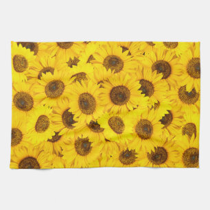 Linge De Cuisine Fleurs de soleil