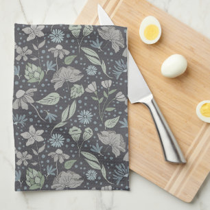 Linge De Cuisine Fleurs Ditsy Monochromes
