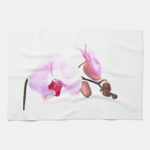 Linge De Cuisine Fleurs d'orchidées aziza
