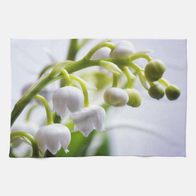 Linge De Cuisine Fleurs du muguet (Horizontal)