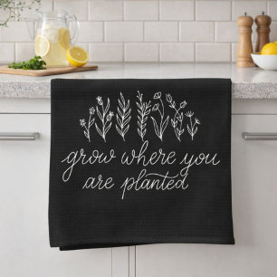 Linge De Cuisine Fleurs Inspirantes