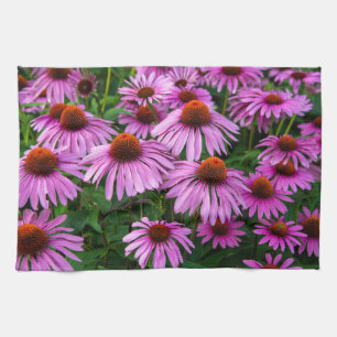 Linge De Cuisine Fleurs Jardin aux fleurs roses
